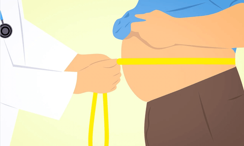 Homme qui a du mal à perdre du poids