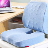 Coussin hémorroïdes + dossier massant vertébrale