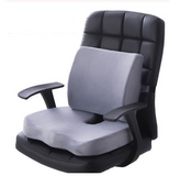 Coussin d'assise original + dossier, anti-hémorroïdes et douleurs lombaires