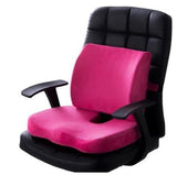 Coussin d'assise original + dossier, anti-hémorroïdes et douleurs lombaires