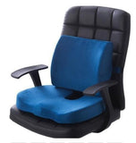 Coussin d'assise original + dossier, anti-hémorroïdes et douleurs lombaires