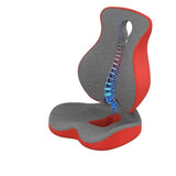 Coussin + dossier top confort | Hémorroïdes, coccyx et lombaires